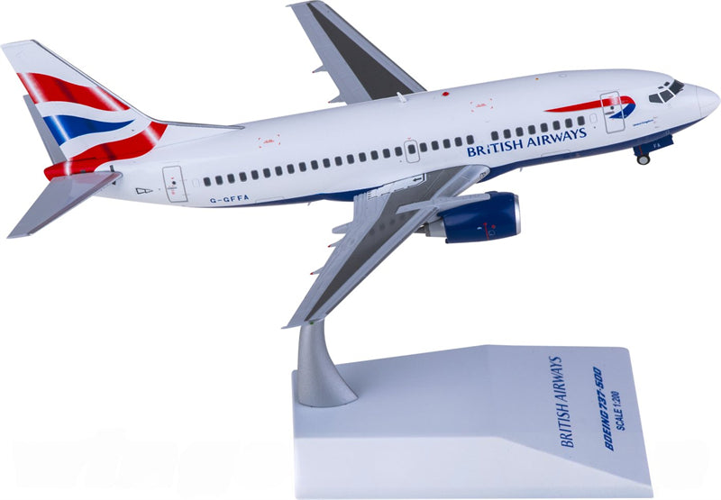 JC Wings British Airways Boeing 737-500 G-GFFA 1:200 Diecast Model view 2