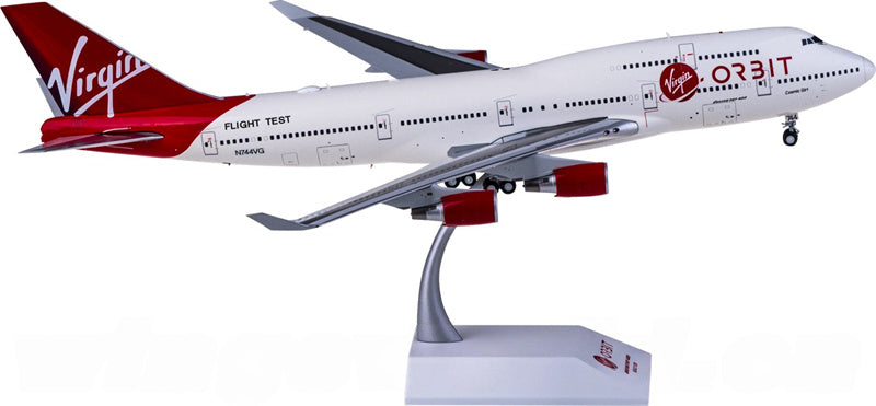 JC Wings Virgin Orbit Boeing 747-400 N744VG 1:200 Diecast Model view 2