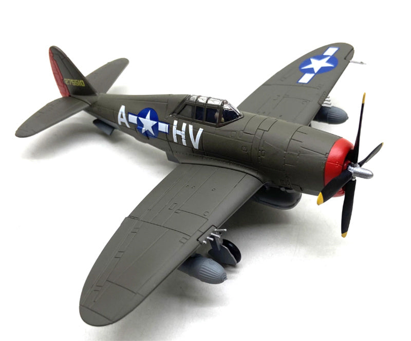 FLOZ US P-47 Thunderbolt fighter jet 1:72 Aircraft Pre-built Model
