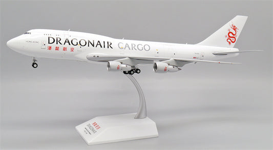 JC Wings 1:200 Dragonair Cargo Boeing 747-300SF B-KAC Model