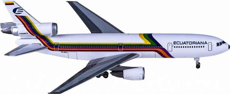 Herpa Ecuatoriana McDonnell Douglas DC-10-30 HC-BKO 1:500 Diecast Model view 2