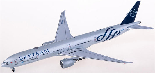 NG Models Garuda Indonesia Boeing 777-300ER PK-GII Skyteam 1:400 Diecast Model view 1