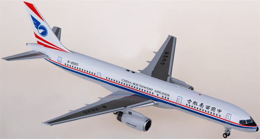 NG Models China Southwest Airlines for Boeing 757-200 B-2820 1:200 Airplane Pre-built  Airliner Model Display