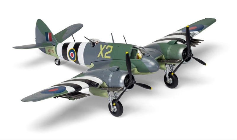 CORGI Bristol Beaufighter TF.X NE775 - 'X2' No.455 (RAAF) Squadron the 'ANZAC Strike Wing' RAF Langham Norfolk June 1944 1:72 Airplane Pre-built Model