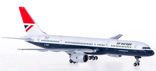 NG Models Air Europe Boeing 757-200 G-BIKF 1:400 Diecast Model view 1