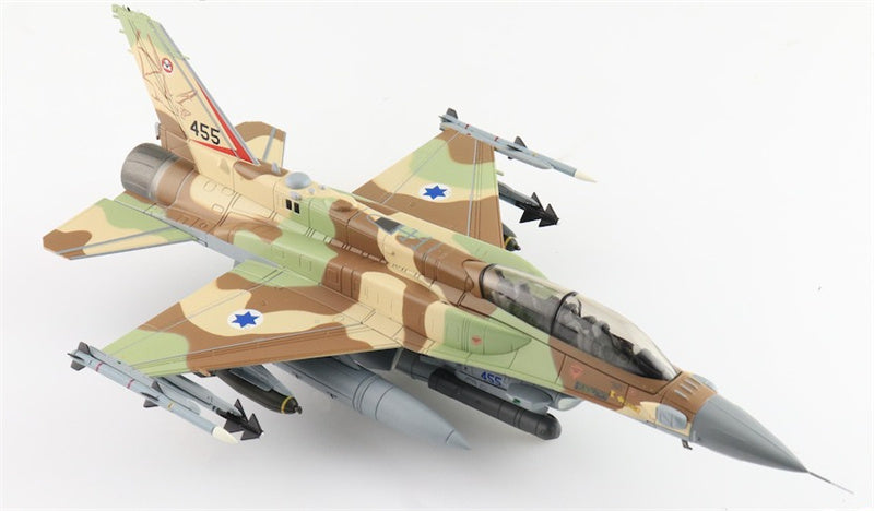 HOBBY MASTER F16I Fighting Falcon Sufa 455 119 Squadron The Bat IAF (with 4 x MK.117) 1:72 Aircraft Pre-built Model