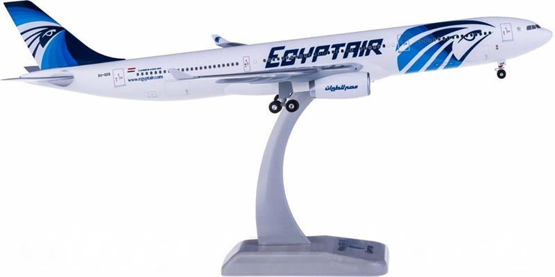 Hogan EgyptAir for Airbus A330-300 SU-GDS 1:200 Aircraft Pre-built  Airliner Model Display