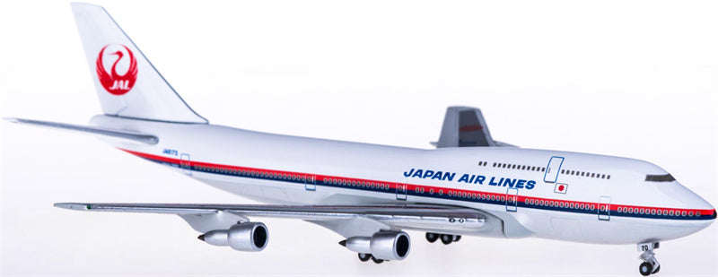 Hogan Japan Airlines Boeing 747-400 JA8170 1:500 ABS Model view 3