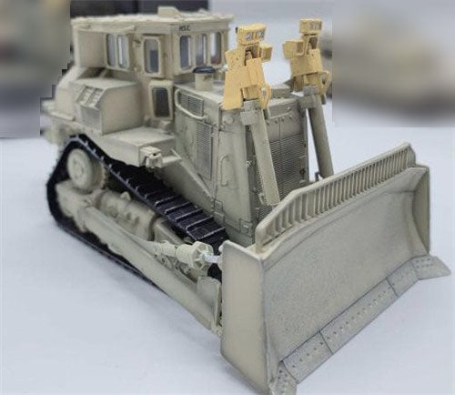3R US Cat Armoured D9R Bulledozer Dozer teddy bear 1:72 Tank Pre-built Model