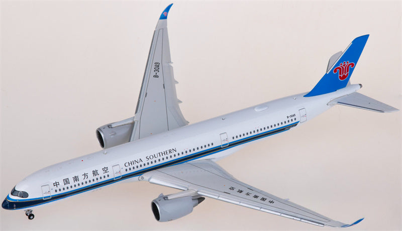 JC Wings China Southern Airbus A350-900XWB B-30A9 Flaps Down 1:400 Diecast Model view 1