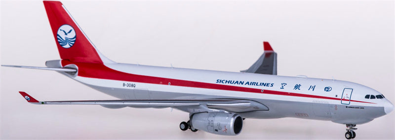 JC Wings Sichuan Airlines Airbus A330-200F B-308Q 1:400 Diecast Model view 2