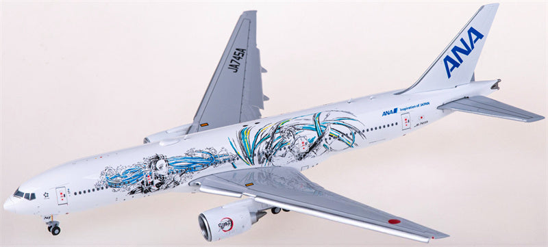 JC Wings ANA Boeing 777-200ER JA745A Flaps Down 1:400 Diecast Model view 3