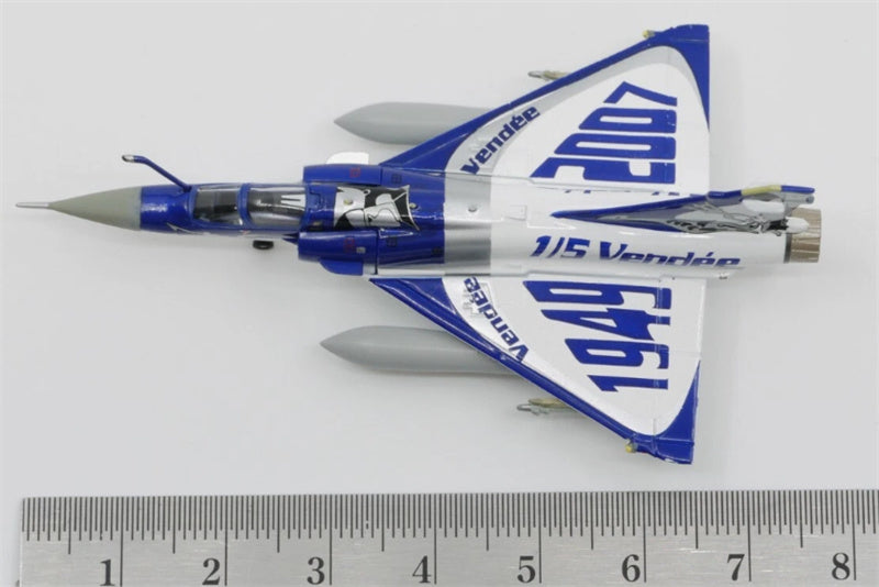 HOGAN Mirage 2000C French Air Force EC 1/5 Vendee Dissolution BA 115 Orange-Caritat 2007 1:200 Aircraft Pre-built Model