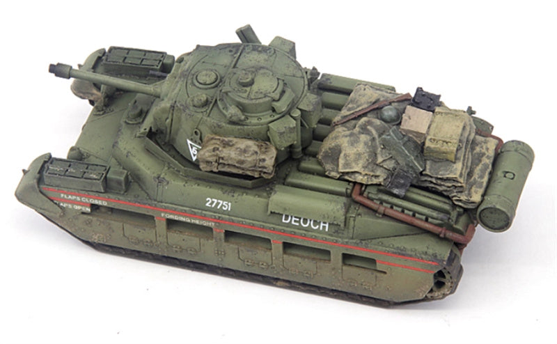 S-MODEL Matilda II Frog Flamethrower Tank Deoch 27751 1:72 Tank Pre-built Model