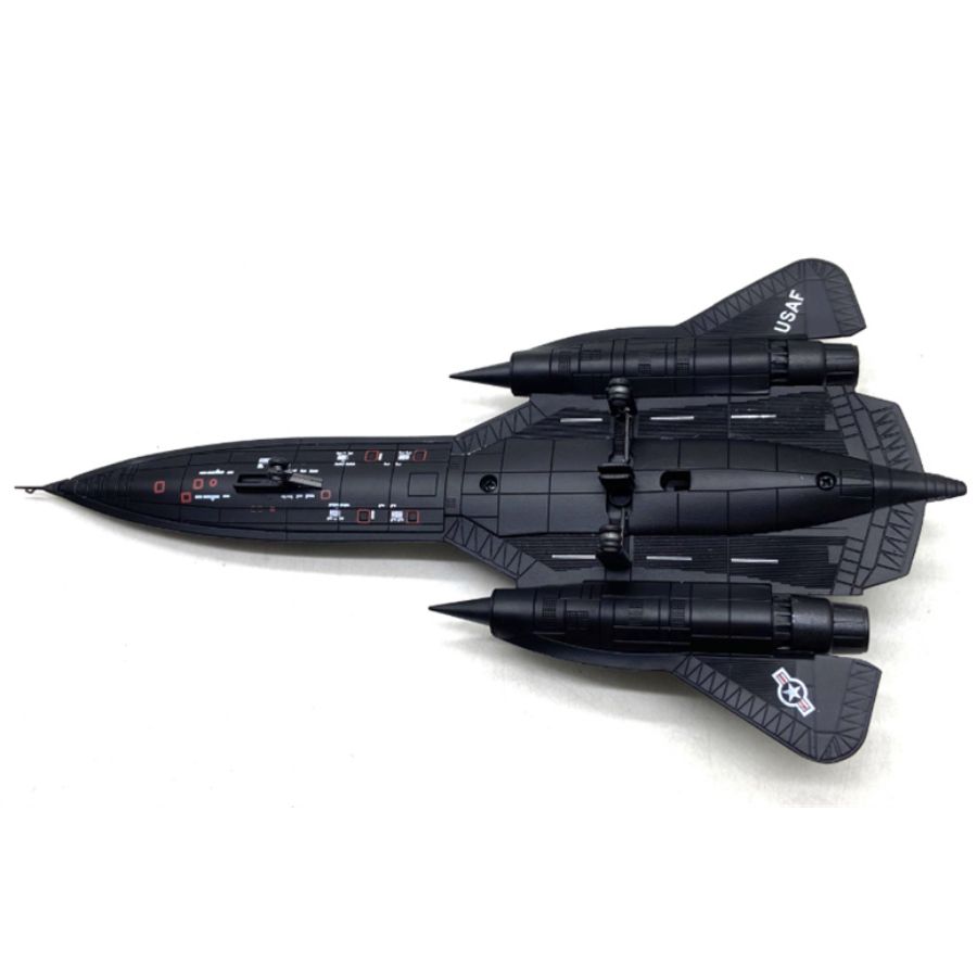 FLOZ US Air Force Lockheed SR-71 Blackbird Reconnaissance Aircraft 1:144 Aircraft Pre-built Model