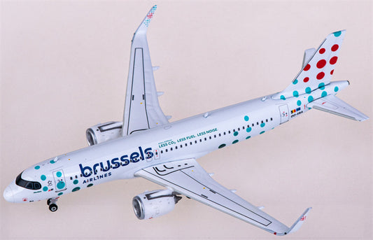 フェニックス・ブリュッセル航空 エアバスA320neo OO-SBA 1:400スケール 飛行機組み立て済み旅客機モデルディスプレイ