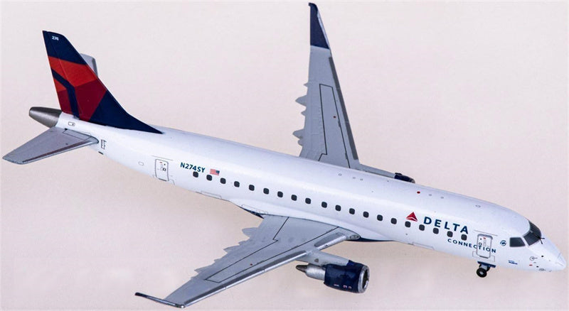 Geminijets Delta Air Lines for Embraer ERJ-175LR N274SY 1:400 Airplane Pre-built  Airliner Model Display