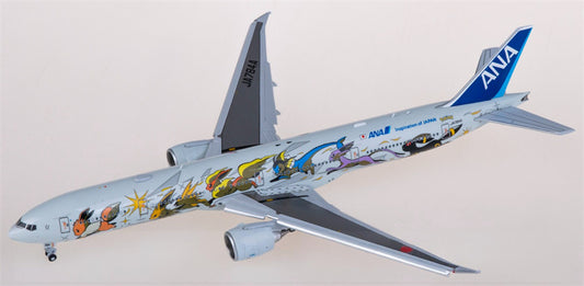JC Wings ANA Boeing 777-300ER JA784A Flaps down 1:400 Aircraft Pre-built  Airliner Model Display