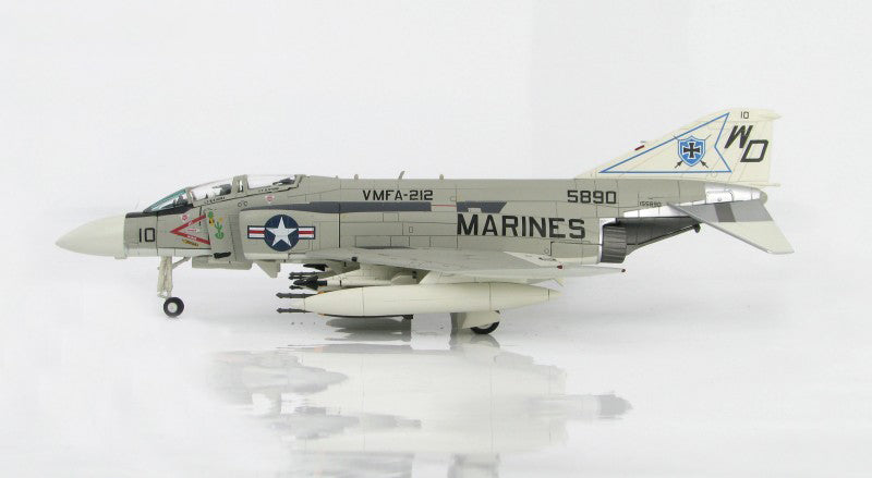HOBBYMASTER USMC F-4J VMFA-212 1:72 Model 1970s   WD-10/155890