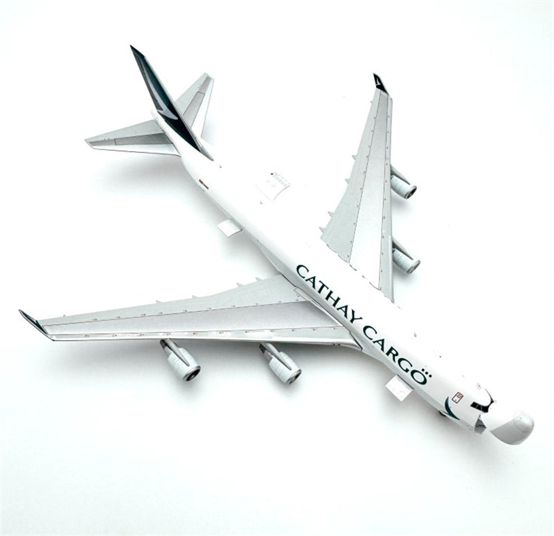 YY Wings Cathay Pacific Boeing 747-400F B-LID Interactive 1:400 Diecast Model view 3