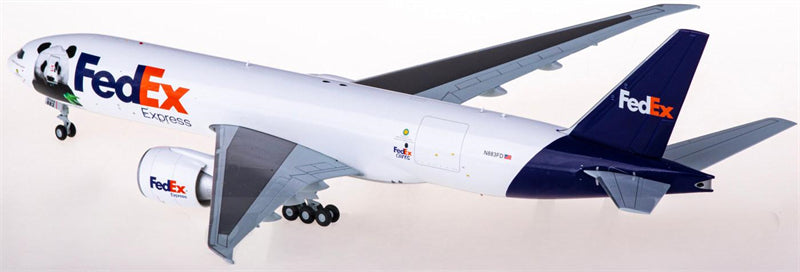 JC Wings FedEx Boeing 777F N883FD 1:200 Diecast Model view 2