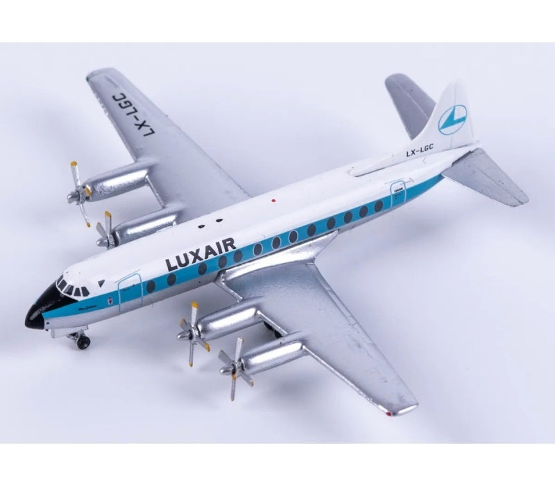 Aeroclassics 1:400 Luxair Vickers Viscount 800 LX-LGC  DIECAST Model
