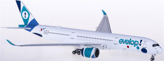 JC Wings Evelop Airlines Airbus A350-900XWB EC-NBO 1:400 Diecast Model view 1