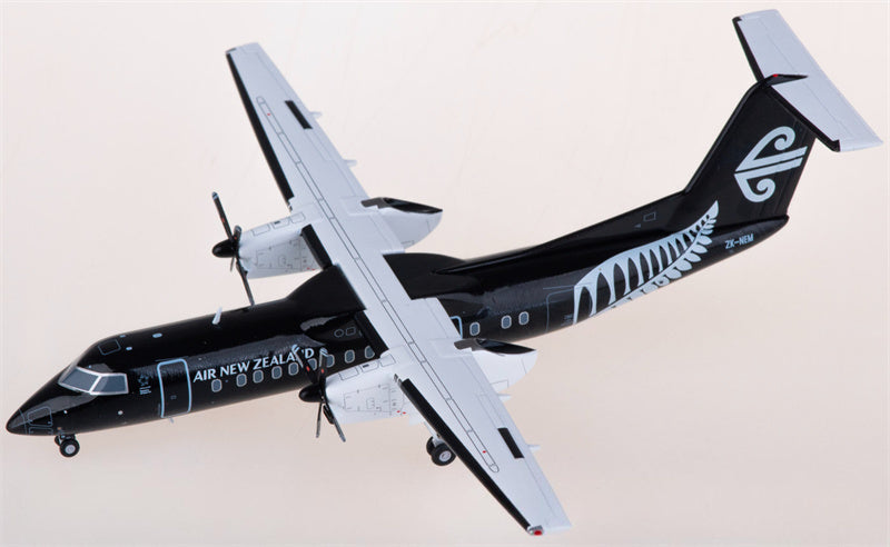 JC Wings Air New Zealand for Bombardier for Dash 8 Q300 ZK-NEM 1:200 Airplane Pre-built  Airliner Model Display