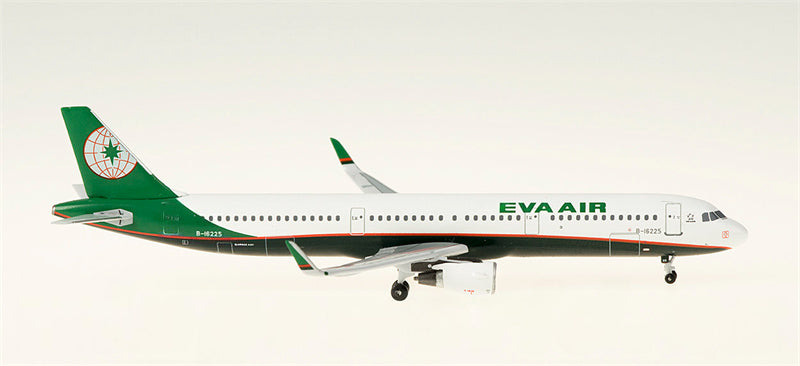 AeroClassics Eva Air Airbus A321 B-16225 1:400 Diecast Model view 1