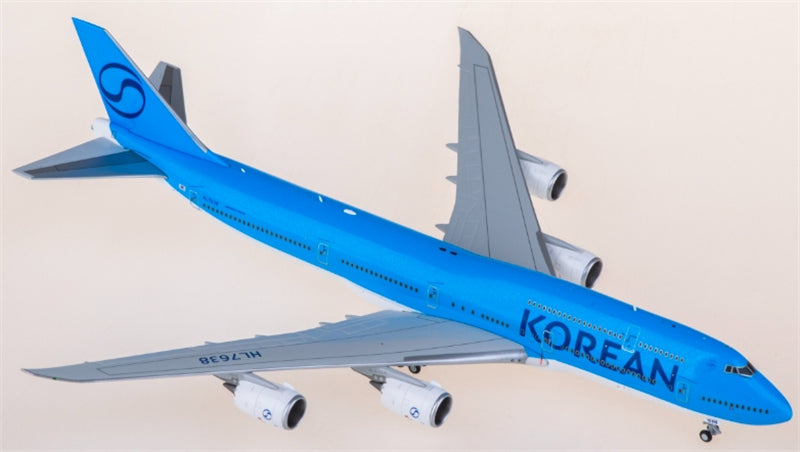 Hxmodels Korean Air Boeing 747-8 HL7638 1:400 Diecast Model view 1