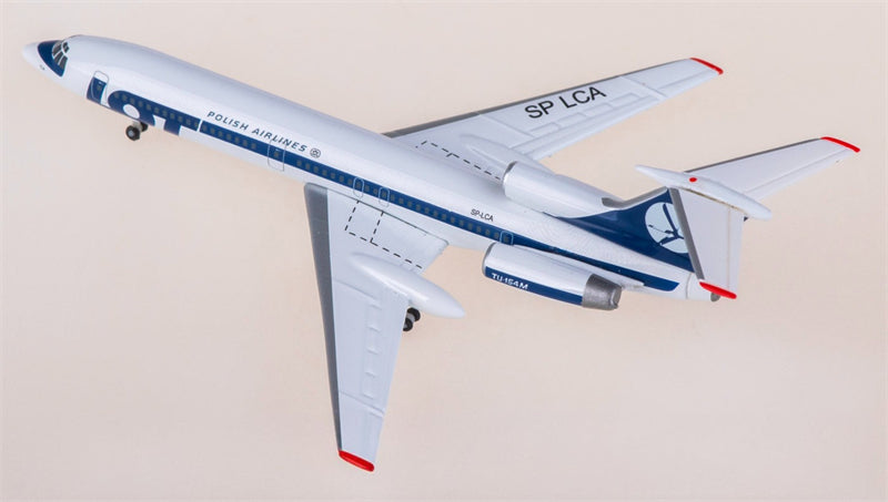 Herpa 1:500 LOT Tupolev TU-154M SP-LCA Model