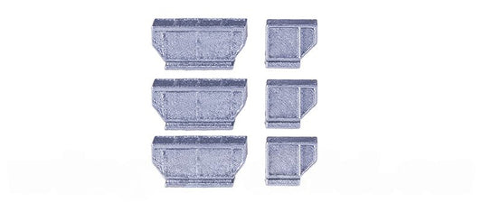 Fantasy Wings Cargo Container Set of 6 1:400 Accessory Pre-built  Airliner Model Display