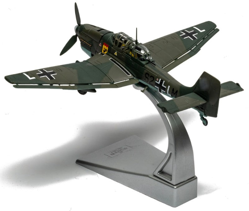 CORGI Luftwaffe Ju87B-1 Stuka 4./StG 77 1:72 Model 1940 Limited Edition Battle of Britain 85 S2+LM