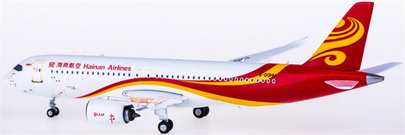 NG Models Hainan Airlines for Comac C919 B-OOHU 1:400 Airplane Pre-built  Airliner Model Display