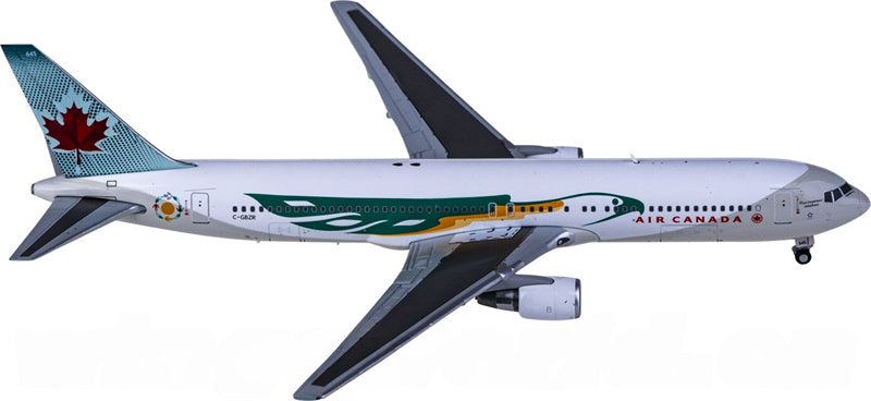 JC Wings Air Canada Boeing 767-300ER C-GBZR 1:400 Diecast Model view 1