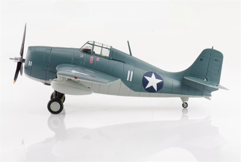 HOBBY MASTER F4F-4 Battle of Midway white 11 Lt. Scott McCuskey VF-3 USS Yorktown June 1942 1:48 Airplane Pre-built Model