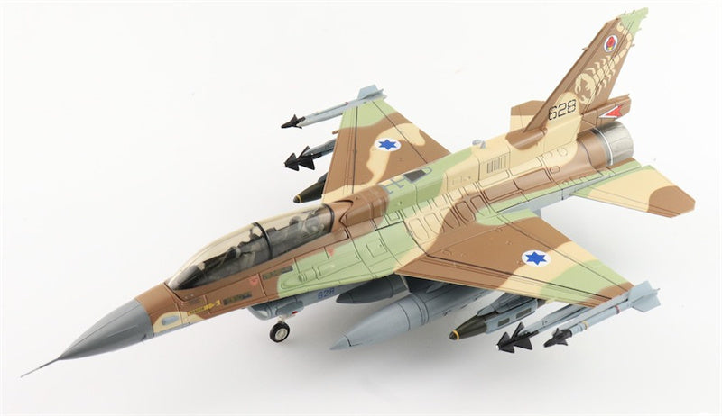 HOBBY MASTER F16D Fighting Falcon Barak 628 105 Squadron The Scorpion IAF (with 4 x GBU-31) 1:72 Aircraft Pre-built Model