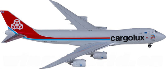 JC Wings Cargolux Boeing 747-8F LX-VCJ 1:400 Diecast Model view 1