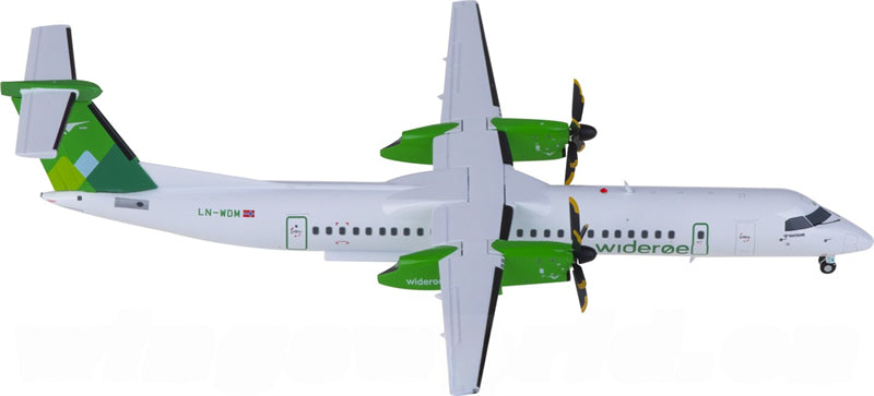 Geminijets Wideroe Bombardier Dash 8 Q400 LN-WDM 1:200 Diecast Model view 1