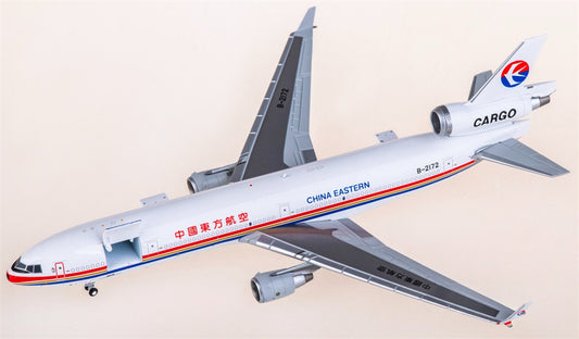 HX Models 1:400 China Eastern Cargo Airlines McDonnell Douglas MD-11F B-2172 Interactive Series Model