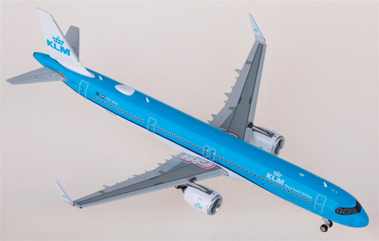 Phoenix KLM for Airbus A321neo PH-AXA 1:400 Airplane Pre-built  Airliner Model Display