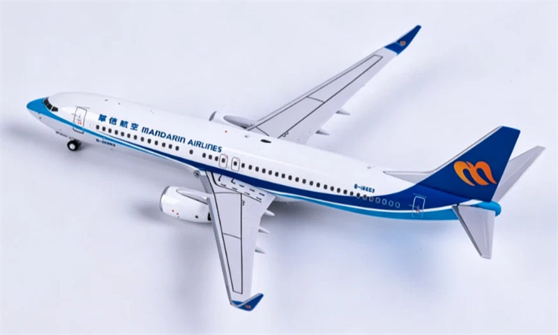 C Model 1:400 Mandarin Airlines B737-800 B-18653 DIECAST Model