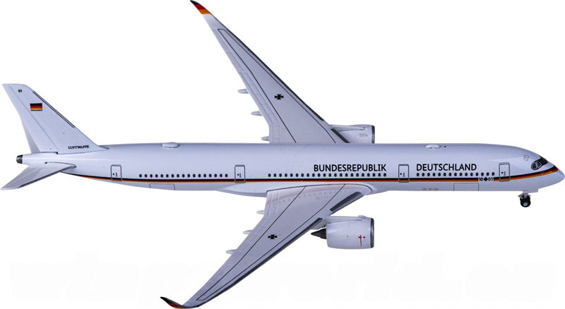 Herpa Luftwaffe Airbus A350-900 10+01 1:500 Diecast Model view 2