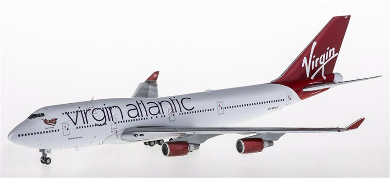 Geminijets Virgin Atlantic Boeing 747-400 G-VXLG 1:400 Diecast Model view 4