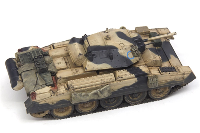 S-MODEL British Crusader Tank MK.II CS camouflage Random identification 1:72 Tank Pre-built Model