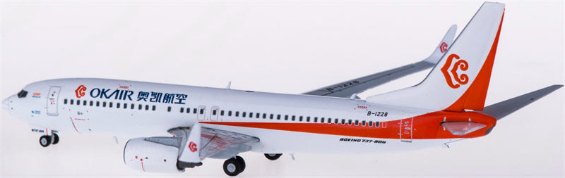 JC Wings OK Air Boeing 737-800 B-1228 1:400 Diecast Model view 2