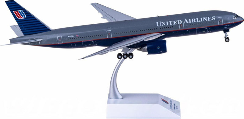 JC Wings United Airlines Boeing 777-200 N777UA 1:200 Diecast Model view 2