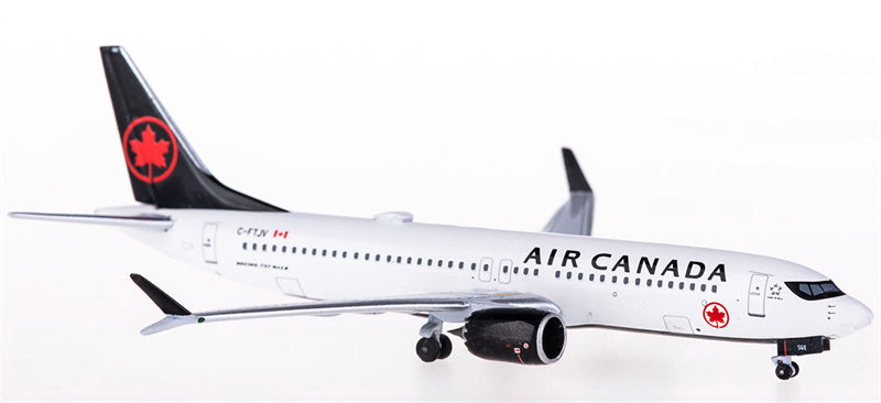 AeroClassics Air Canada Boeing 737 MAX 8 C-FTJV 1:400 Diecast Model view 4