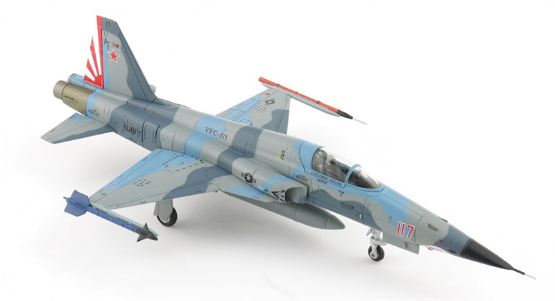 HOBBY MASTER USN F-5N VFC-111 1:72 Model 2017 Adversary Fighter Red 117 761533