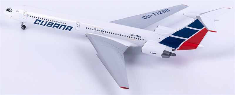 Herpa Cubana de Aviacion Ilyushin IL-62M T1280 1:200 Diecast Model view 2